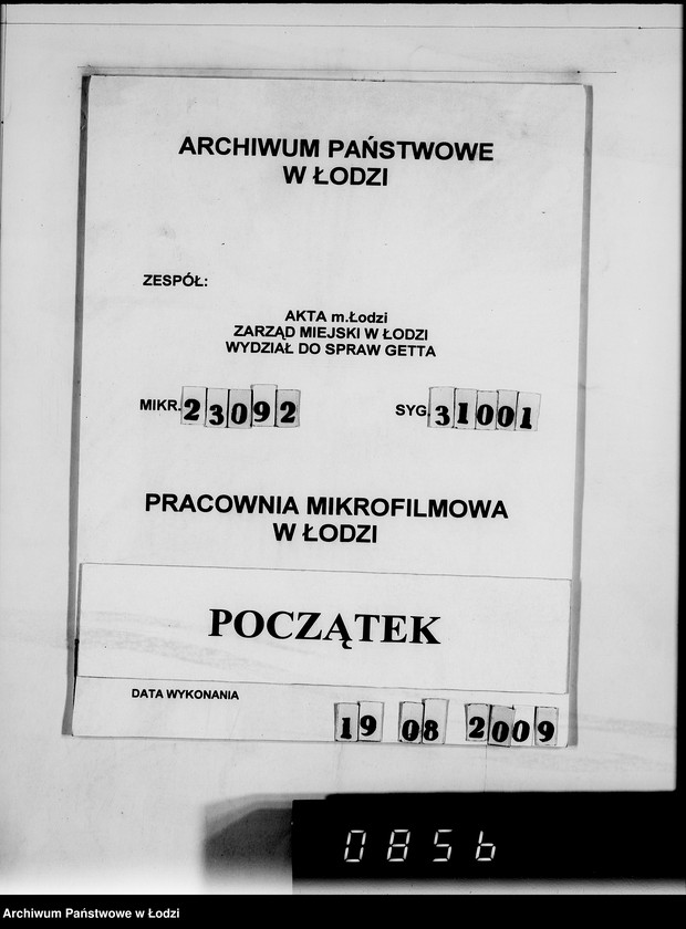 Obraz 1 z jednostki "Kriegsauftrag SS 5124-119-7-304843 13.510 Schutzmäntel f. Kraftfahrer K-Z 6"