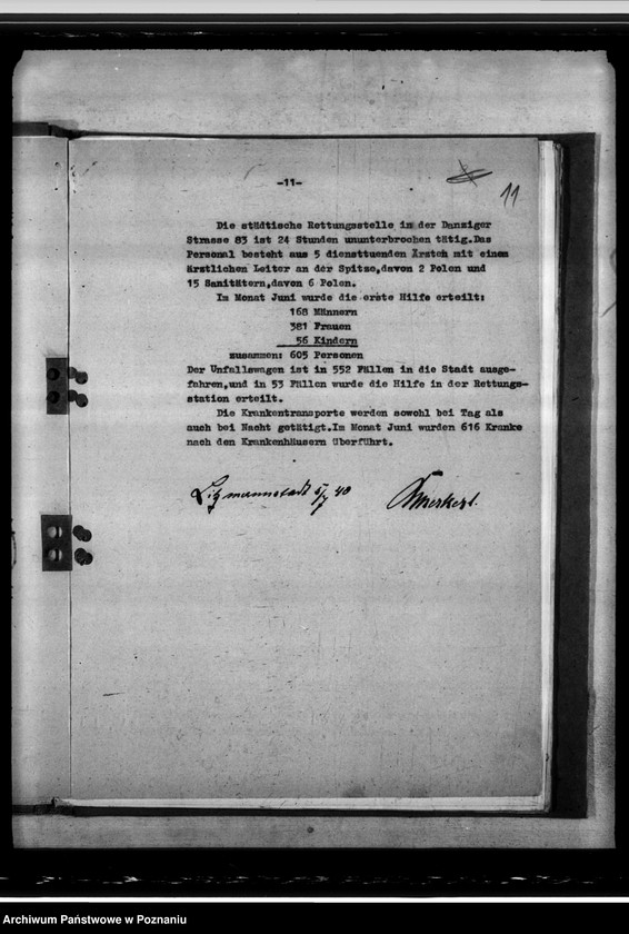 Obraz 16 z jednostki "Stand des Gesundheitswesens in Litzmannstadt - Land (Łódź)"