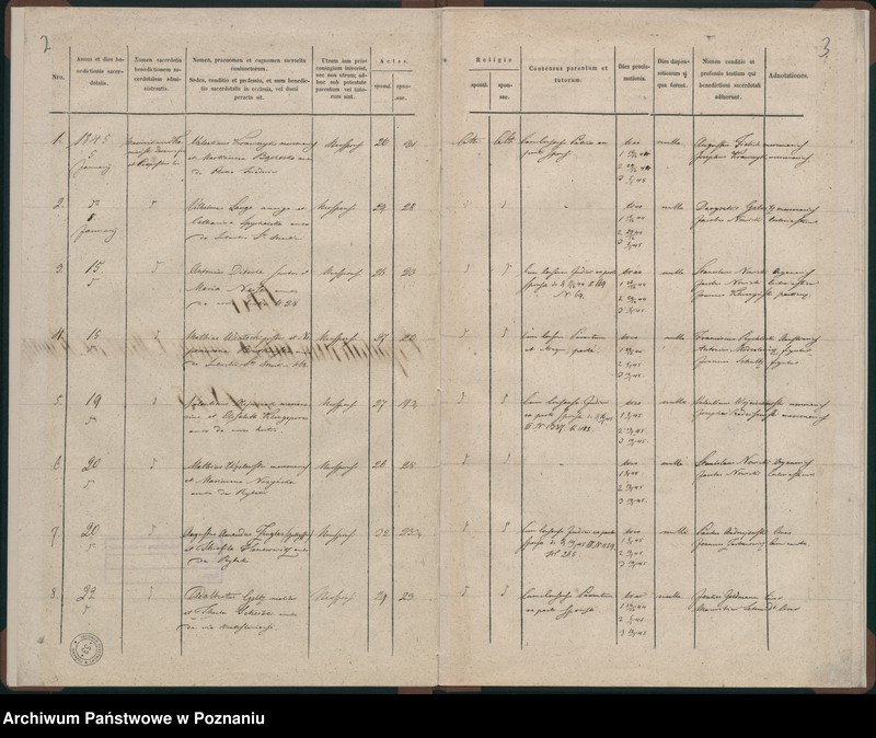 Obraz 4 z jednostki "Księga małżeństw"