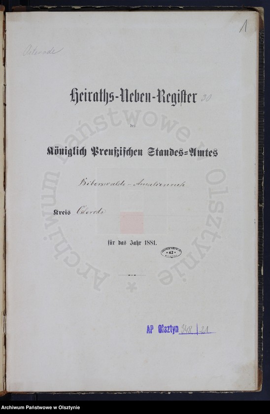 image.from.unit.number "Heiraths-Neben-Register Nr 1 - 29"