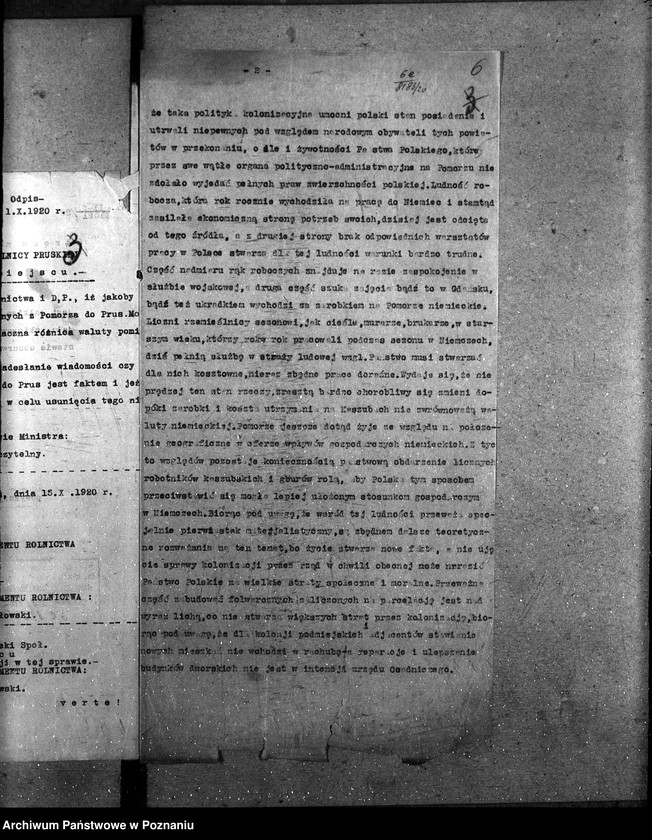 Obraz 10 z jednostki "Sprawy szczegółowo-administracyjne Emigracja robotników rolnych"