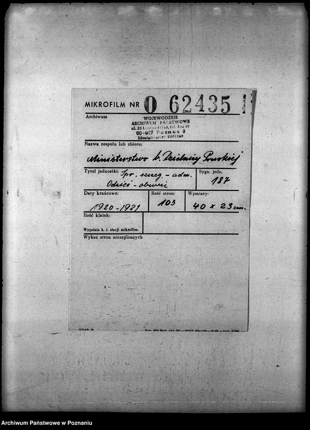 Obraz 2 z jednostki "Sprawy szczegółowo-administracyjne Odzież - obuwie"