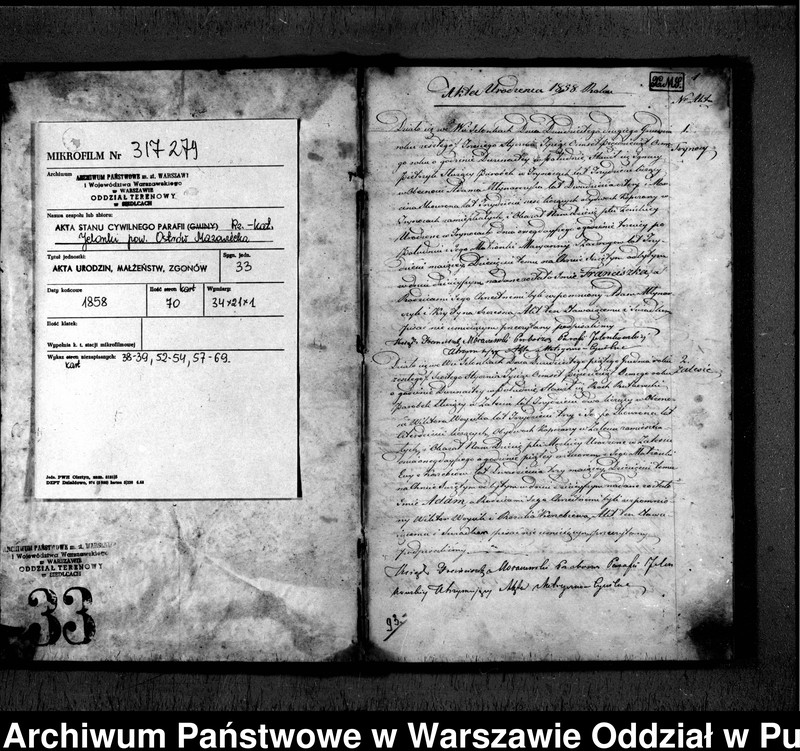 image.from.unit.number "Akta urodzeń, małżeństw i zgonów"