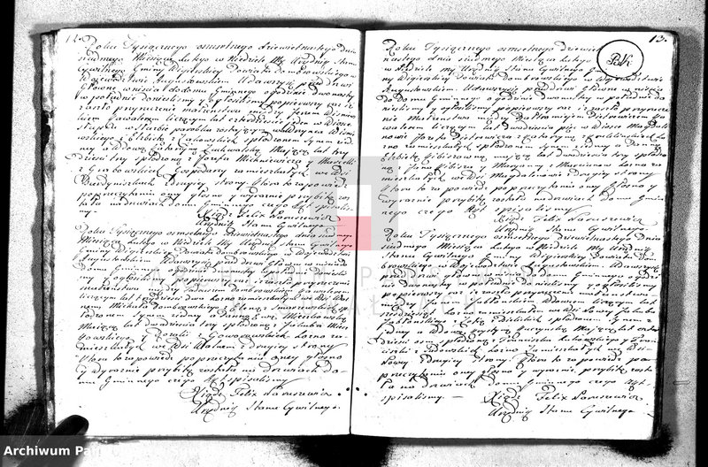 image.from.unit.number "Akta małżeństwa gminy wigierskiey od 1-go stycznia 1819 do dnia ostatniego grudnia tegoż roku 1819"
