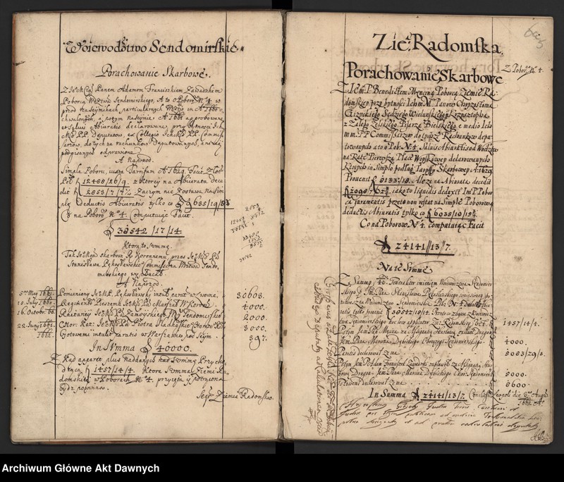 image.from.unit.number "Rozliczenie skarbowe z lat 1661-1676."