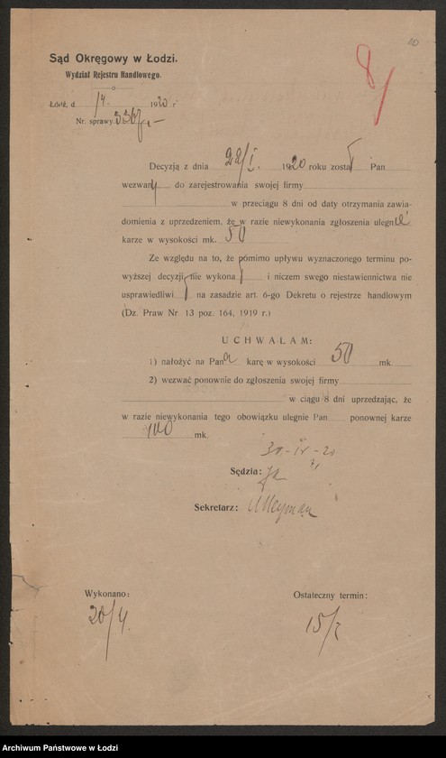 Obraz 12 z jednostki "Paweł Strohbach i S-ka - prowadzenie wykańczalni zarobkowej"