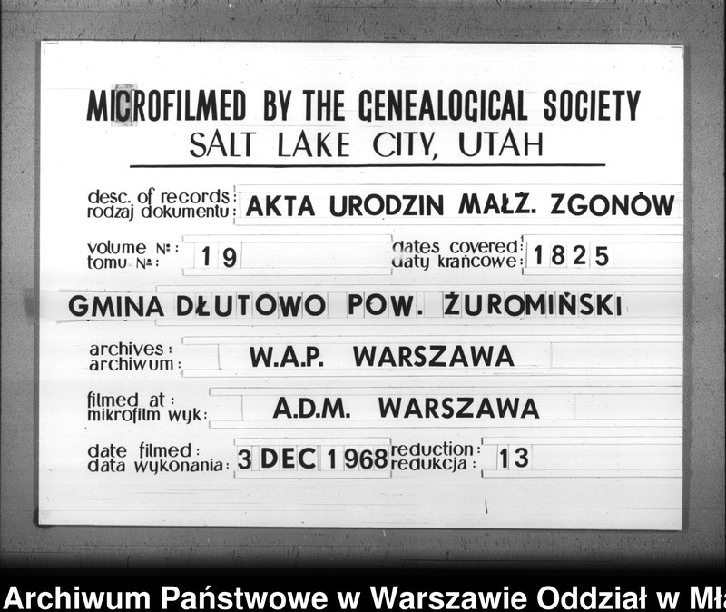 image.from.unit.number "Akta urodzin, małżeństw i zgonów"