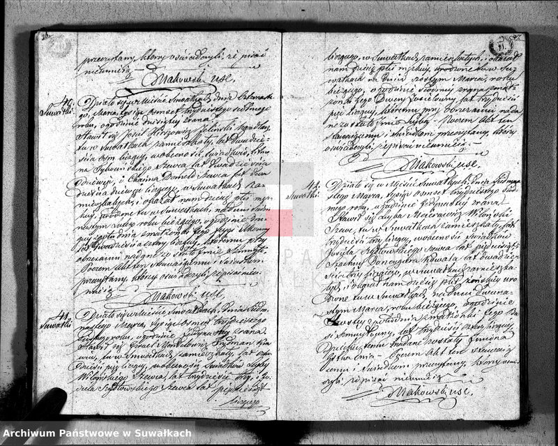 image.from.unit.number "Duplikat Akta Urzędnika Stanu Cwilnego Wyznania Moyżeszowego Okręgu Suwalskiego i Jeleniewskiego do zapisywania Urodzonych, Zaślubionych i Zmarłych z roku 1837"