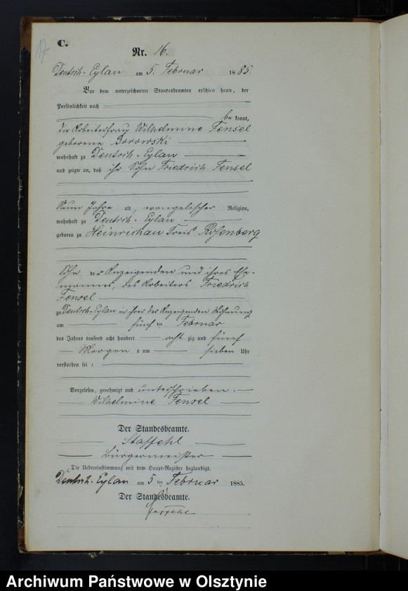 image.from.unit.number "Sterbe-Neben-Register Nr 1 - 127"