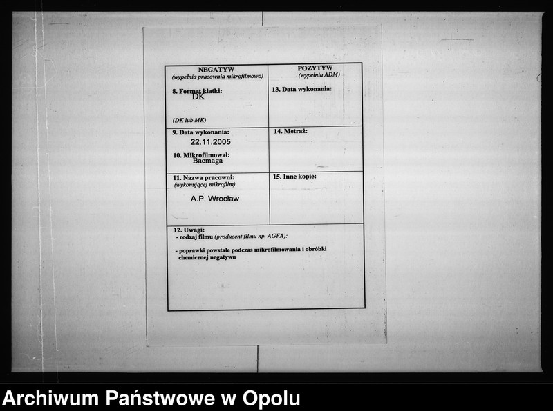 Obraz 4 z jednostki "Magistrat Oppeln. Betrifft: Ritterstrasse Müller Blatt 153 G.V. und 54 Goslawitz"