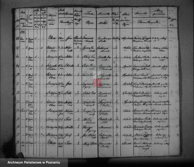Obraz 10 z jednostki "Duplikat urodzonych, zaślubionych i zmarłych"