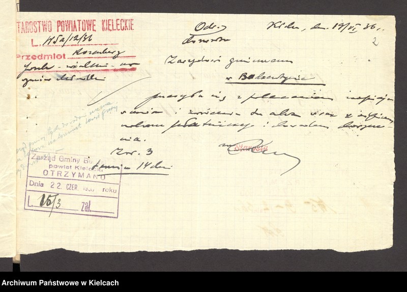 Obraz 5 z jednostki "[Odwołanie od wymiaru składki na rzecz gminy wyznaniowej żydowskiej w Bodzentynie]"