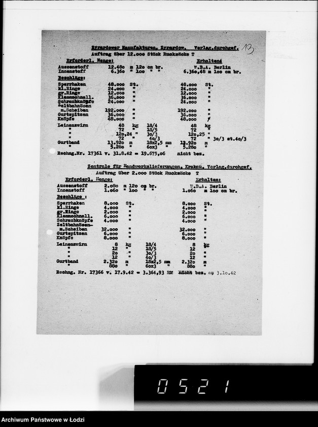 Obraz 15 z jednostki "Kriegsaufträge"