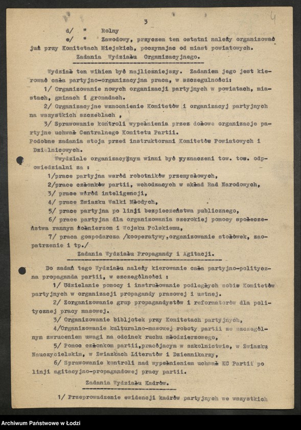 Obraz 5 z jednostki "Instrukcje, okólniki, [pisma okólne] uchwały Komitetu Centralnego"