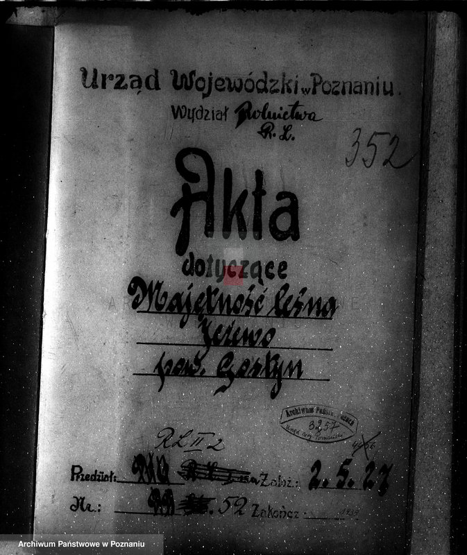 Obraz 4 z jednostki "Majętność leśna Jeżewo w powiecie gostyńskim"