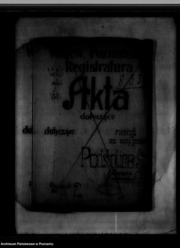 Obraz 4 z jednostki "Rewizje majątku państwowego Podstolice"