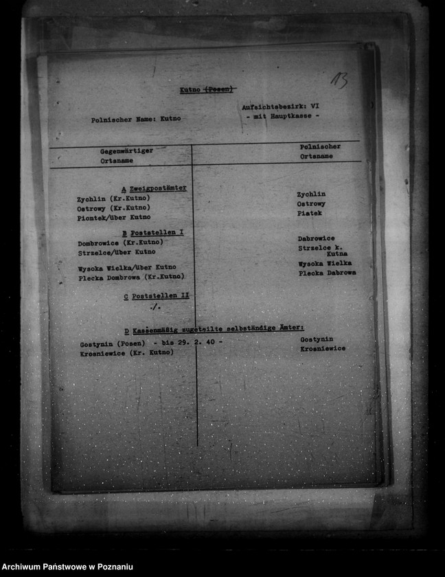 Obraz 18 z jednostki "Adresy urzędów pocztowych na obszarze tak zwanego Kraju warty"