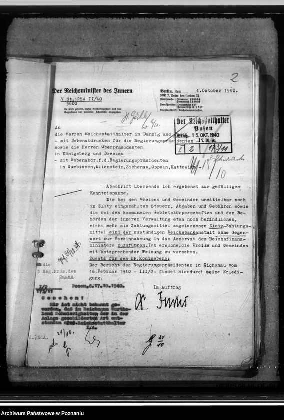 Obraz 6 z jednostki "Finanzbedarf der Gemeinden. Abbau von Rasenerzen. Finanzlage der Städte Jarotschin, Pleschen"