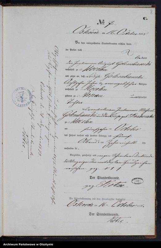 image.from.unit.number "Sterbe-Neben-Register Nr 1 - 7"