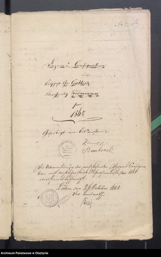 image.from.unit.number "Beläge zur Widminnenschen Kirchen Kassen Rechnung"