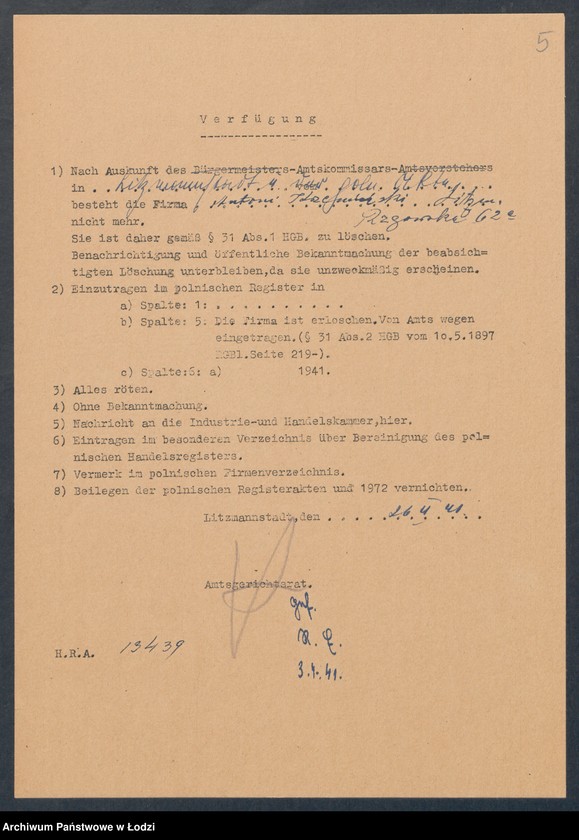 Obraz 7 z jednostki "Antoni Krzemiński – sklep tytoniowy i sprzedaż bielizny"