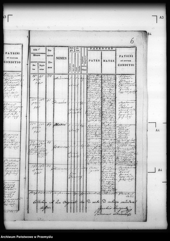 image.from.unit.number "[Kopie ksiąg metrykalnych parafii Podemszczyzna z filiami Chotylub, Krzywa (dekanat Cieszanów)]"