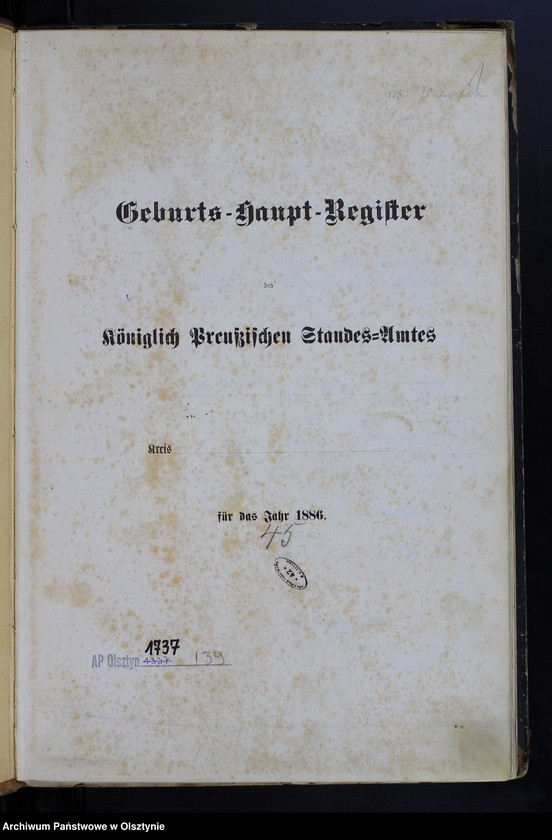 image.from.unit.number "Geburts-Haupt-Register Nr 1 - 154"