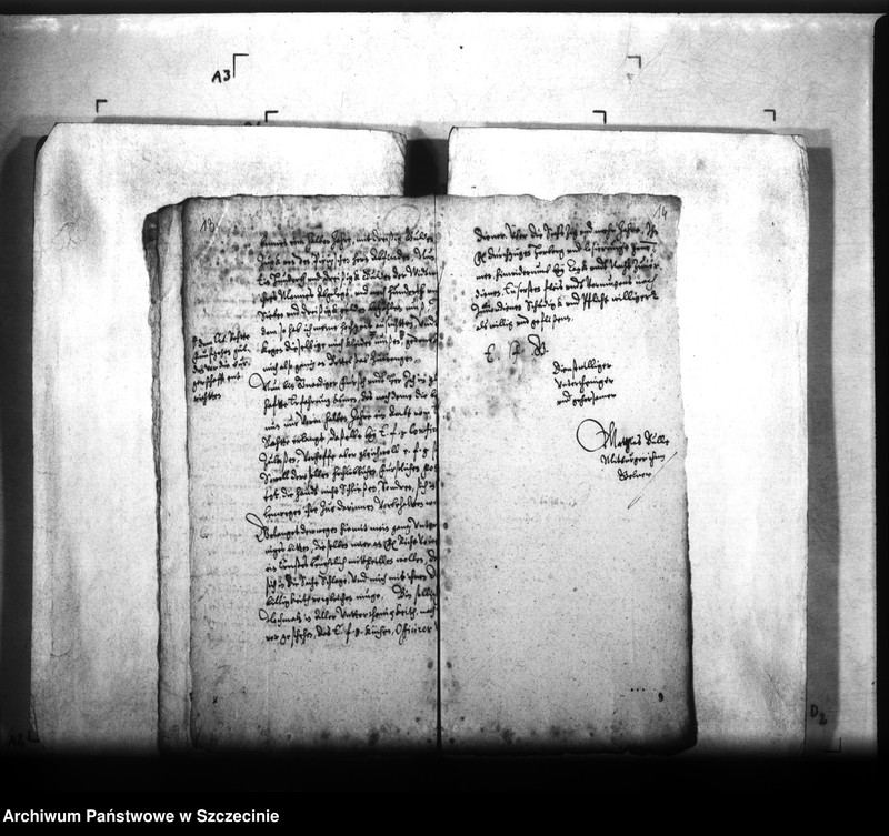 Obraz 13 z jednostki "Privilegien, Konzessionen und Zunftrollen der Bäcker zu Gollnow"