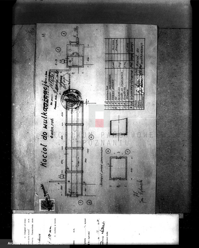 Obraz 15 z jednostki "Mleczarnia w Gostyniu, własność W. Bobczyński nr woj. kotła 1975"