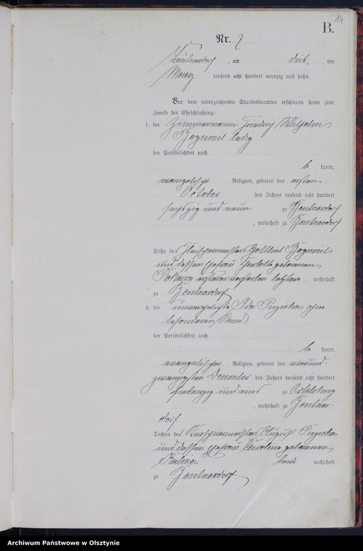 image.from.unit.number "Heiraths-Haupt-Register Nr 1 - 40"