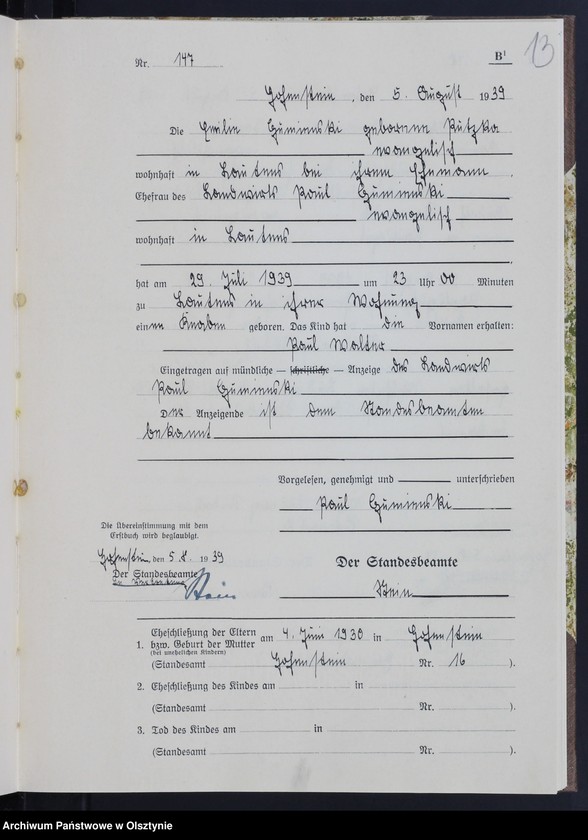 image.from.unit.number "Geburtenbuch/Zweitbuch/ Tom II,Nr 135 - 225"