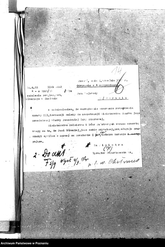 Obraz 18 z jednostki "Pow. lekarz Weterynaryjny Chełmno"