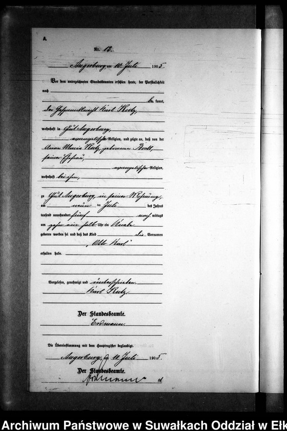 image.from.unit.number "Geburts-Neben-Register des Preussischen Standes-Amtes Kehlen Kreis Angerburg"