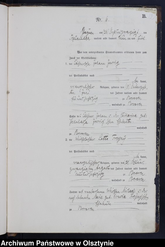 image.from.unit.number "Heiraths-Haupt-Register Nr 1 - 9"