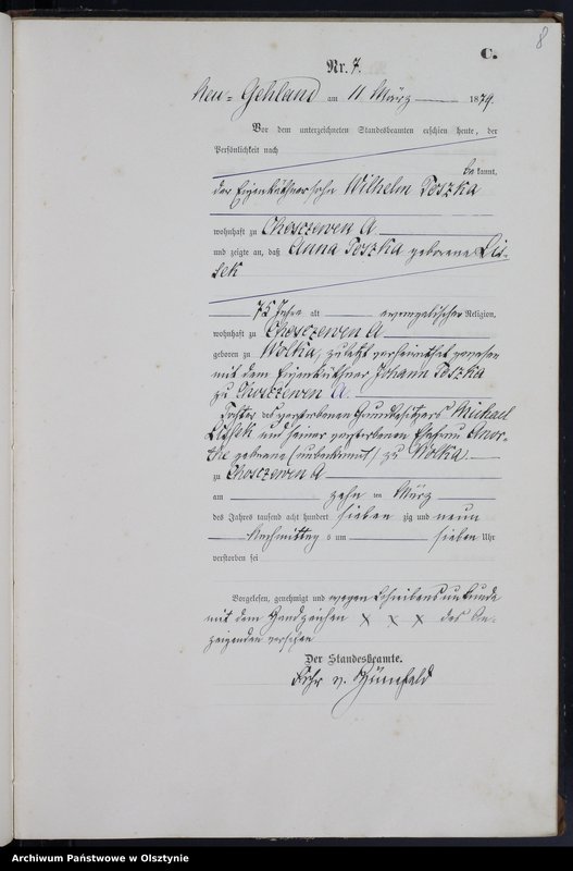 image.from.unit.number "Sterbe-Haupt-Register Nr 1 - 24"
