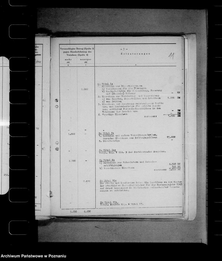 Obraz 15 z jednostki "Voranschlag- Medizinalverwaltung"