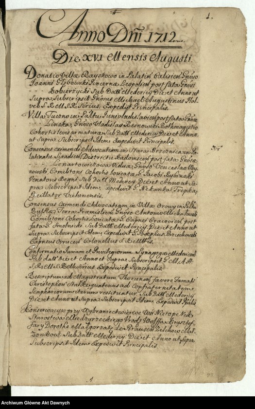 Obraz 7 z kolekcji "Księgi Sigillat Metryki Koronnej111"