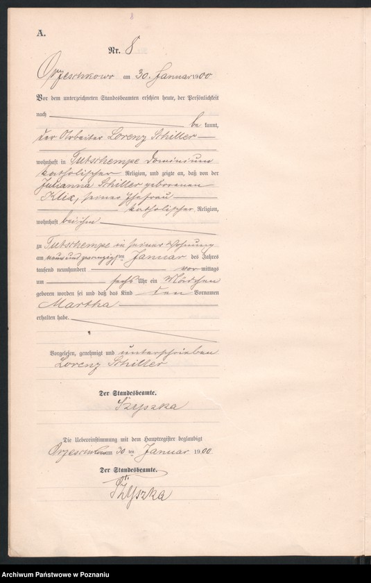 Obraz 11 z jednostki "Geburts-Neben-Register"