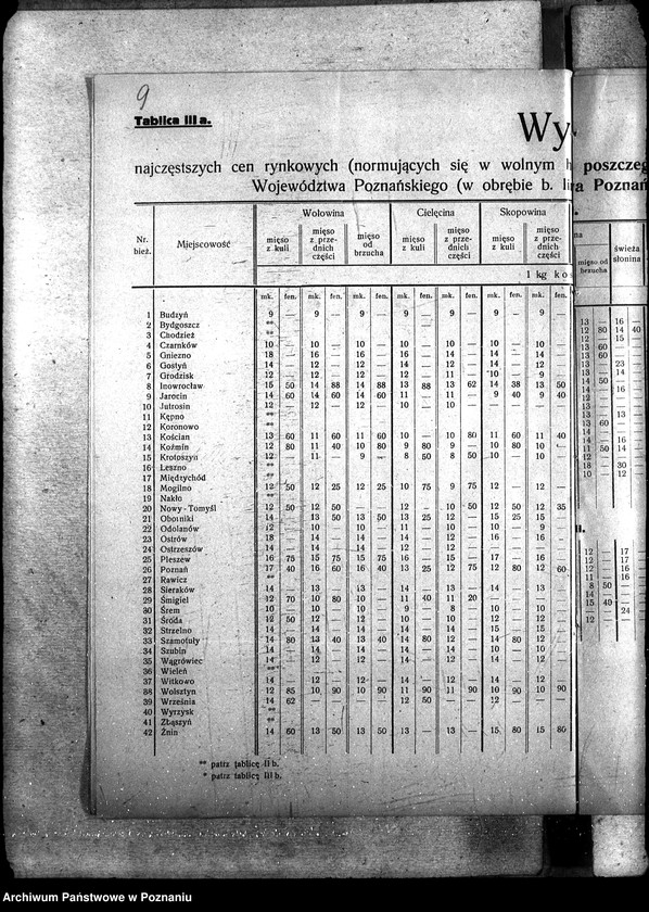 Obraz 13 z jednostki "Sprawozdania plonu stanu ziemiopłodów"