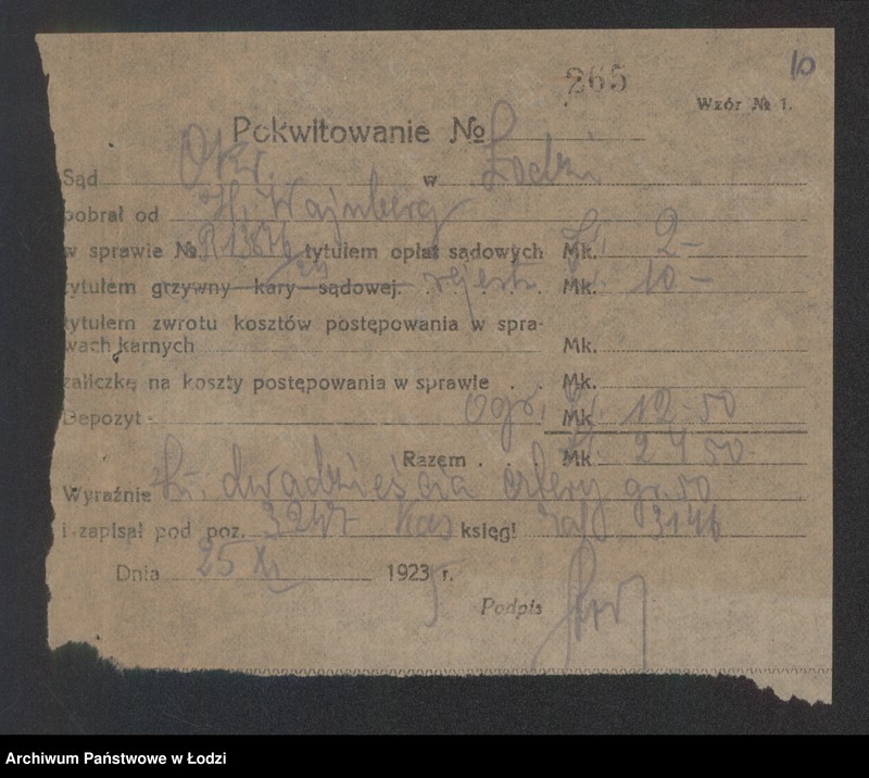 Obraz 12 z jednostki "Hersz Wajnberg- sklep spożywczy"