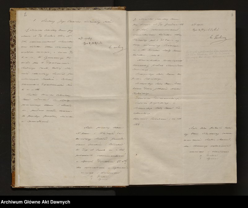 image.from.unit.number "[Protokoły posiedzeń Rady Administracyjnej Królestwa Polskiego, nr 1 - 19]."