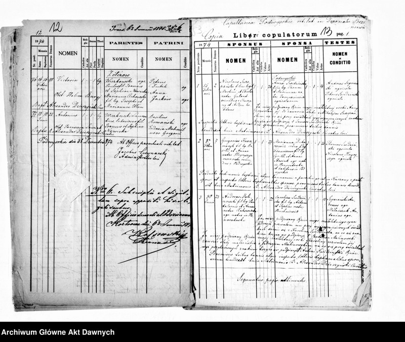 image.from.unit.number "Parafia: Podwysokie. Dekanat: Brzeżany. Kopie z ksiąg metrykalnych ur., śl., zg. dla wsi: Podwysokie, Cześniki, Danilcze, Demnia, Honoratówka, Hucisko, Kurzany, Lipica Górna i Dolna, Łopuszna, Sarnki Górne*, Wólka, Żołczów."