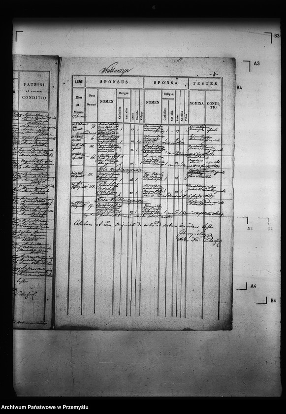 image.from.unit.number "[Kopie ksiąg metrykalnych parafii Wróblaczyn z filią Wola Wróblaczyńska (dekanat Niemirów)]"