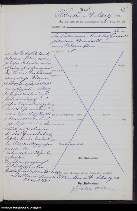 image.from.unit.number "Sterbe-Neben-Register Nr 1 - 58"