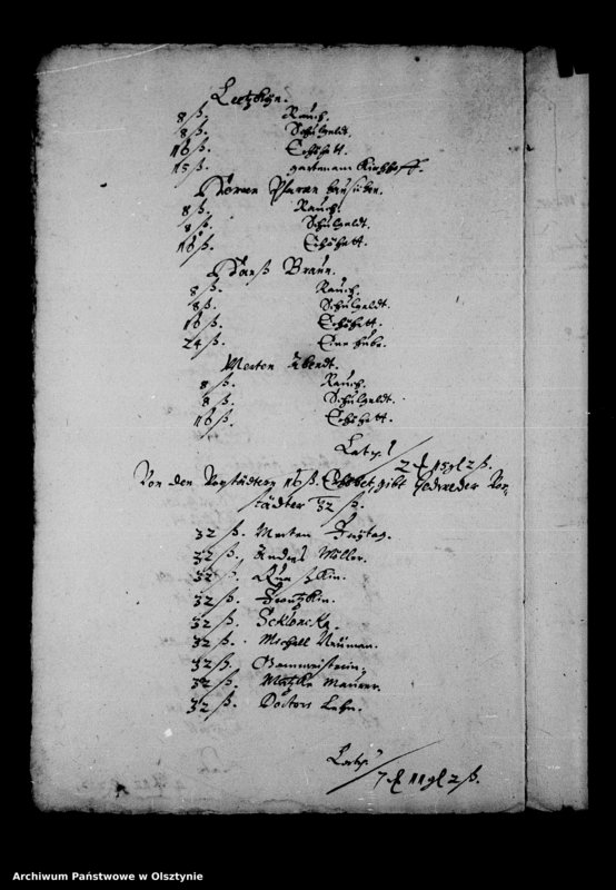 image.from.unit.number "Kirchen-Rechnung in Deutsch Eylau"