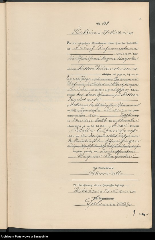 image.from.unit.number "Geburts-Register (Neben-Register) Band III"
