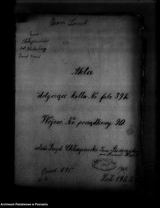 Obraz 4 z jednostki "Dominium Puszczykowo Dezydery Chłapowski nr woj. 90"