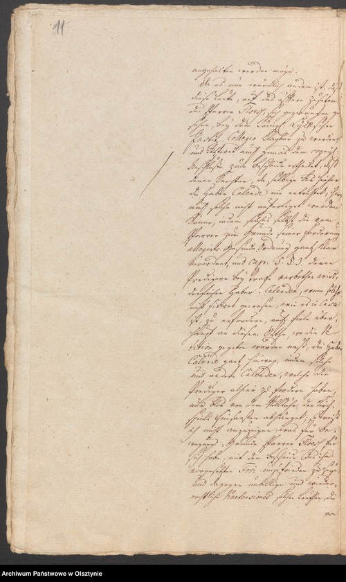 image.from.unit.number "In S. [Sachen] des Prediger Floeß in Schwentainen [Świętajno]. Wegen der Statt der vormahligen Haber„Calende von den Knechten in der neuen Gesinde Ordnung festgesetzten jezo aber von denen als Knechte bey ihren Eltern dienen, den Sohnen in Dorffe Dutcken [Dudki] verweigerten kleinen jährlichen Geld Abgabe"