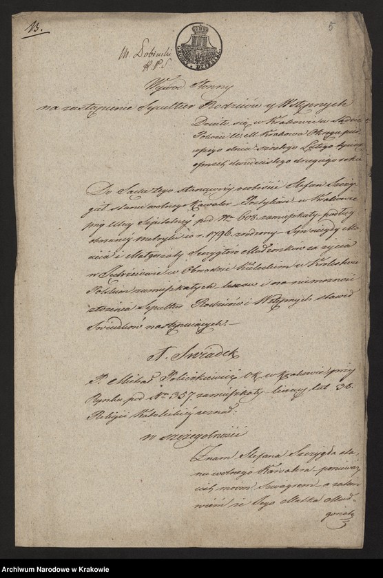 Obraz z jednostki "Alegata do aktów zapowiedzi i małżeństw"