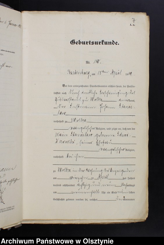 image.from.unit.number "Beläge zum Heirathsregister"